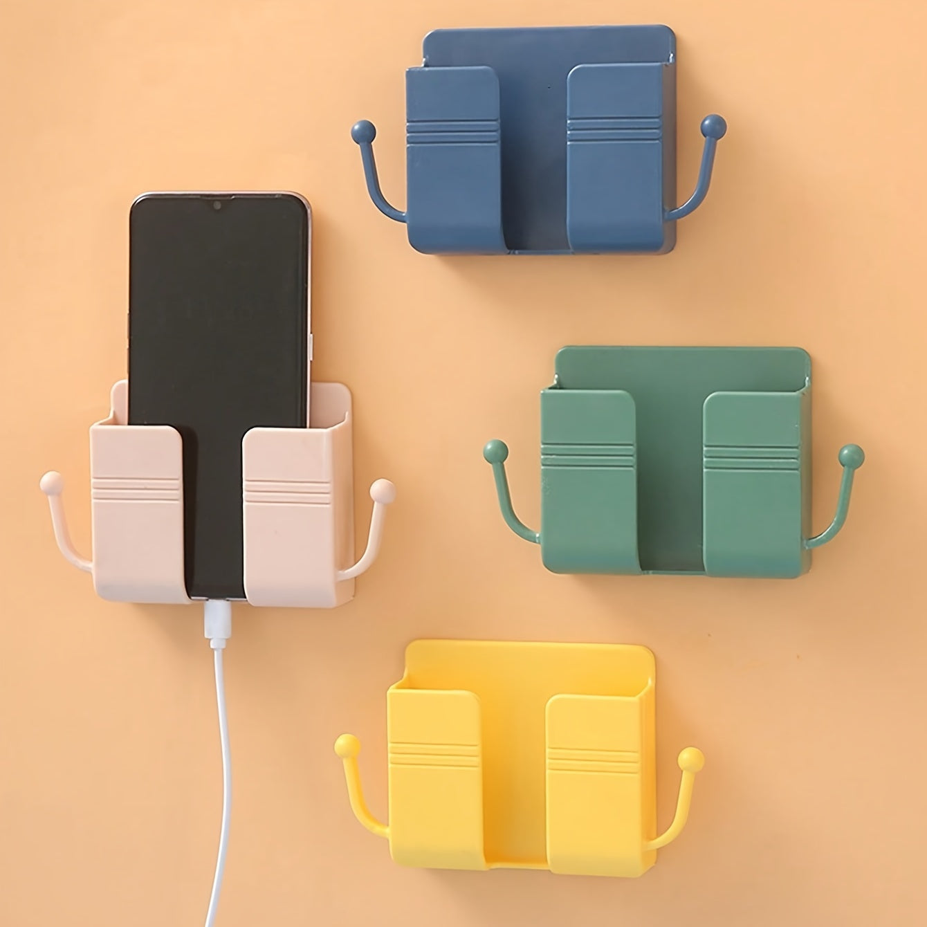 2p wall-hanging, bed-side wall-mounted mobile phone storage