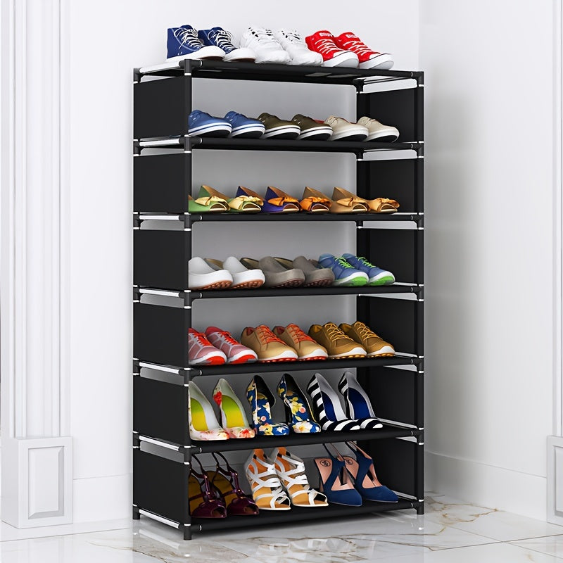 Shoe Rack, Easy Assembly, Stackable & Expandable