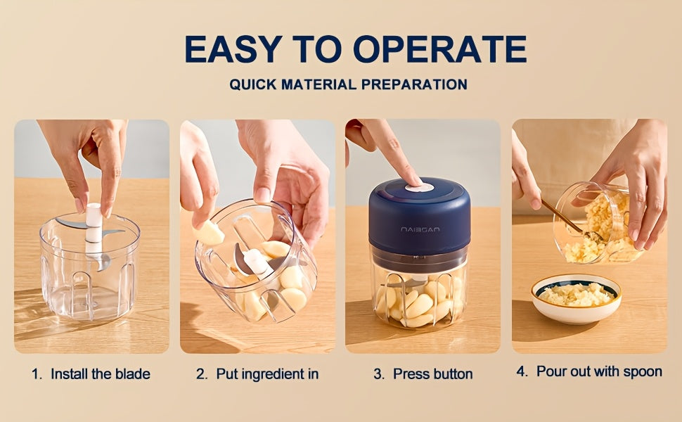 Mini Portable Food Grinder Kitchen Gadget