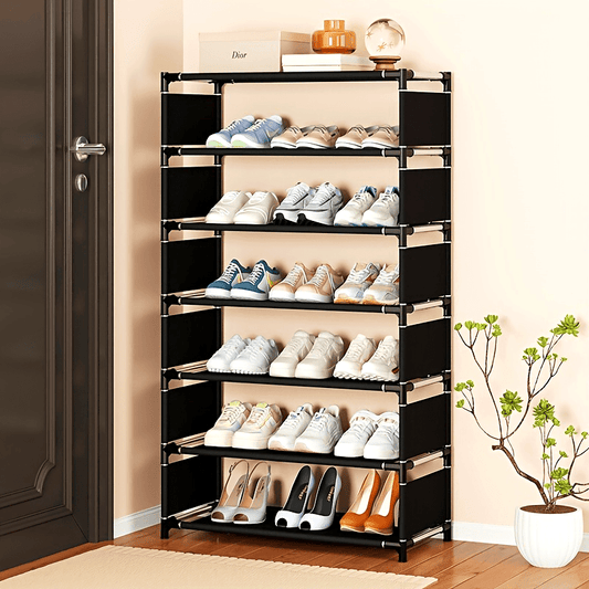 Shoe Rack, Easy Assembly, Stackable & Expandable