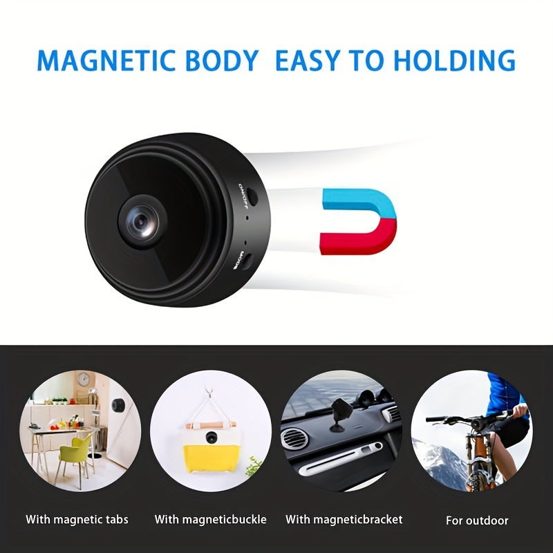 TERUHAL V720 Wireless WiFi Smart Home Security Camera, 480p Video