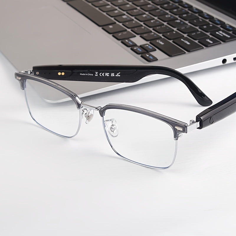 Wireless Smart Glasses for Men & Women, Color Changing,AI Voice Assistant