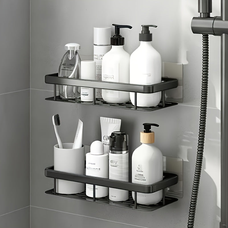 Wall-Mounted Soap Rack - No-Drill Adhesive Mount