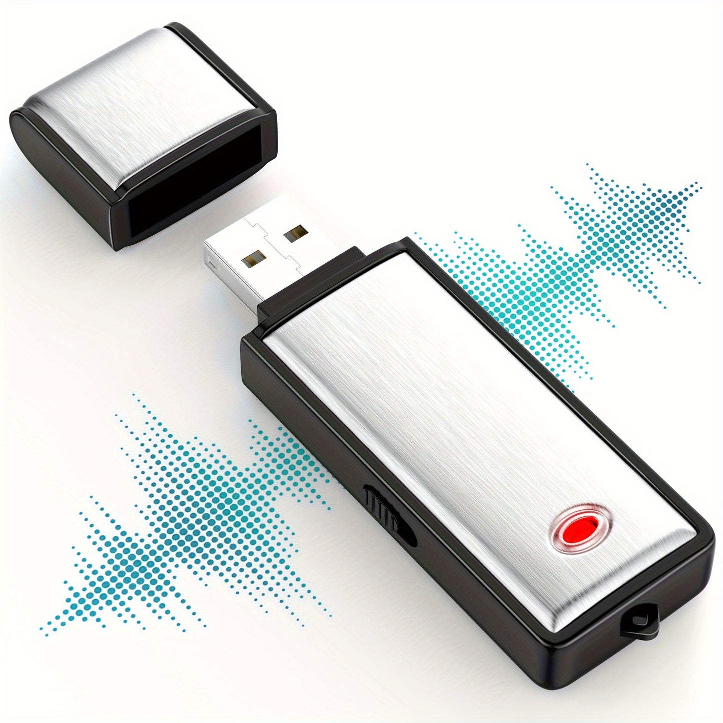 Digital Recorder, 32/16GB USB Recording Device