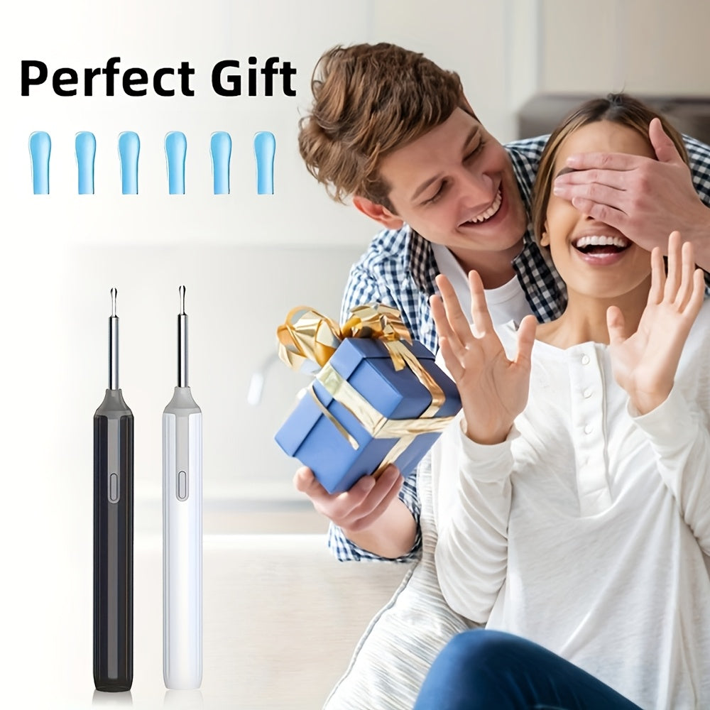 Earwax Removal Tool, 8pcs Ear Care Set, Earwax Cleaner with Camera