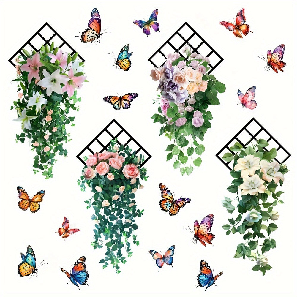 New Butterfly,Wall Sticker removable self-adhesive decorative painting