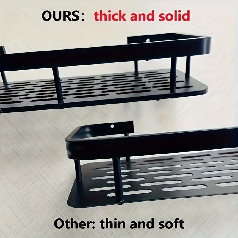 Wall-Mounted Soap Rack - No-Drill Adhesive Mount