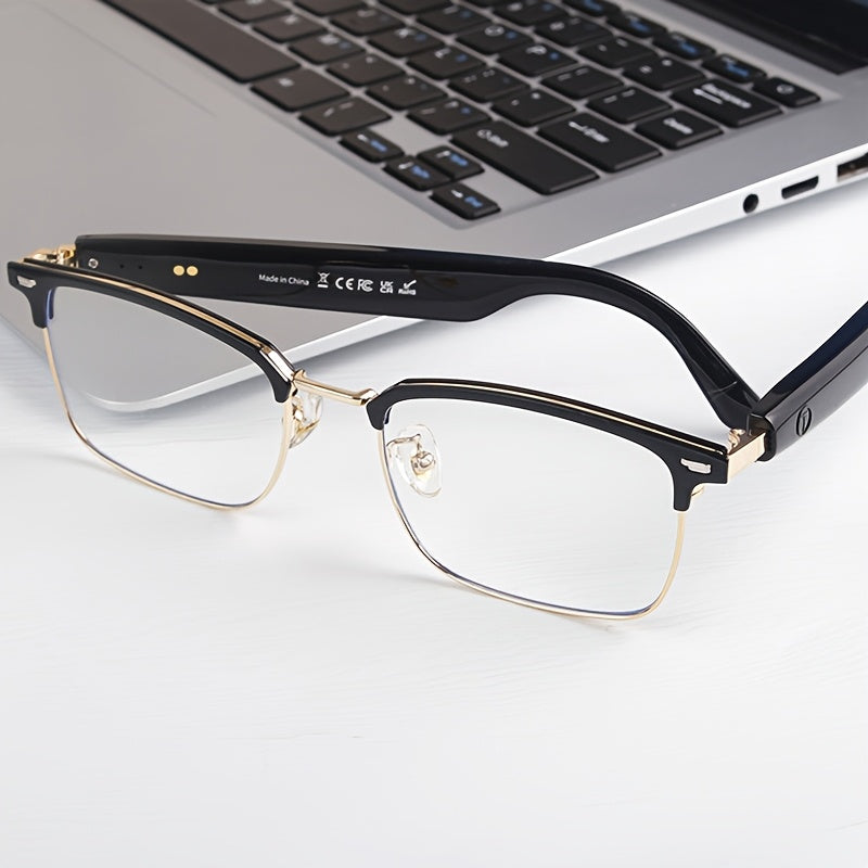Wireless Smart Glasses for Men & Women, Color Changing,AI Voice Assistant