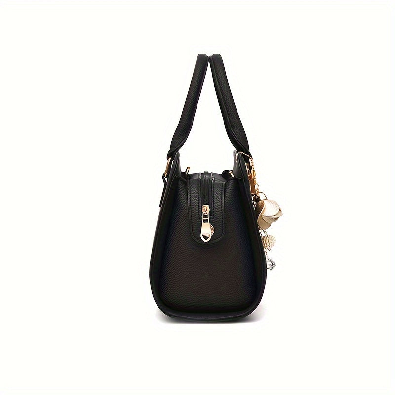 Black Women Bag with Golden-Ton for Perfect Gift for Moms and Family