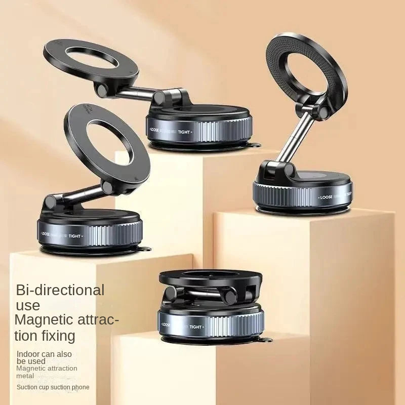 Car phone Mount Magnetic Holder Foldable Strong Suction Stand