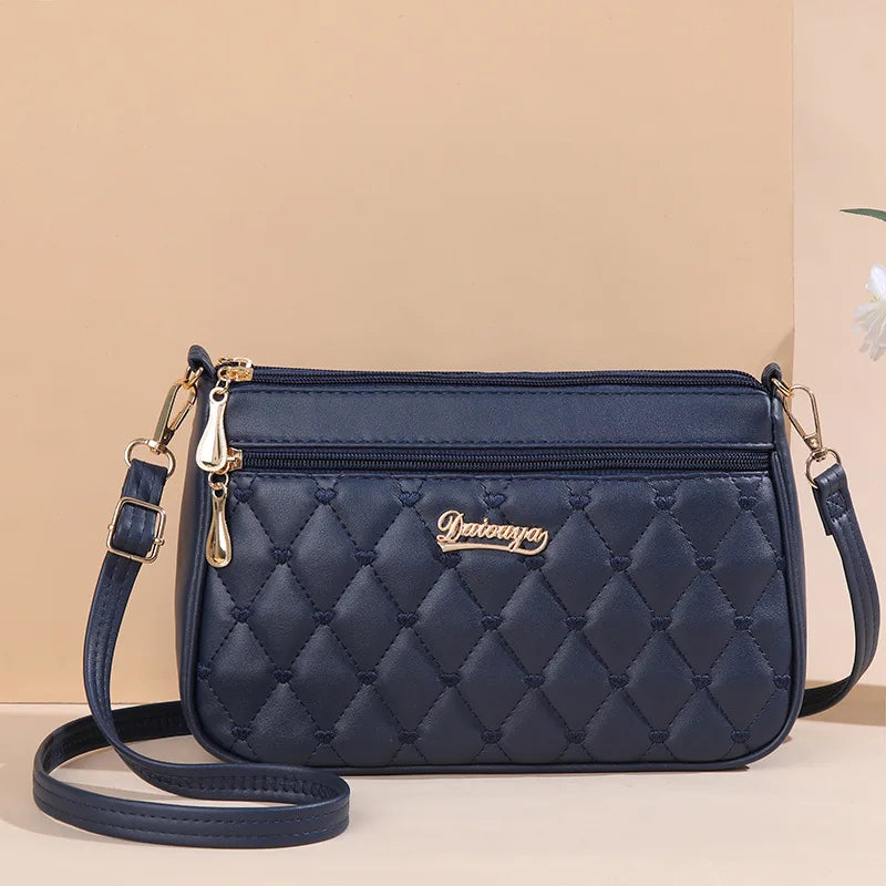 Embroidery Women Leather Handbags