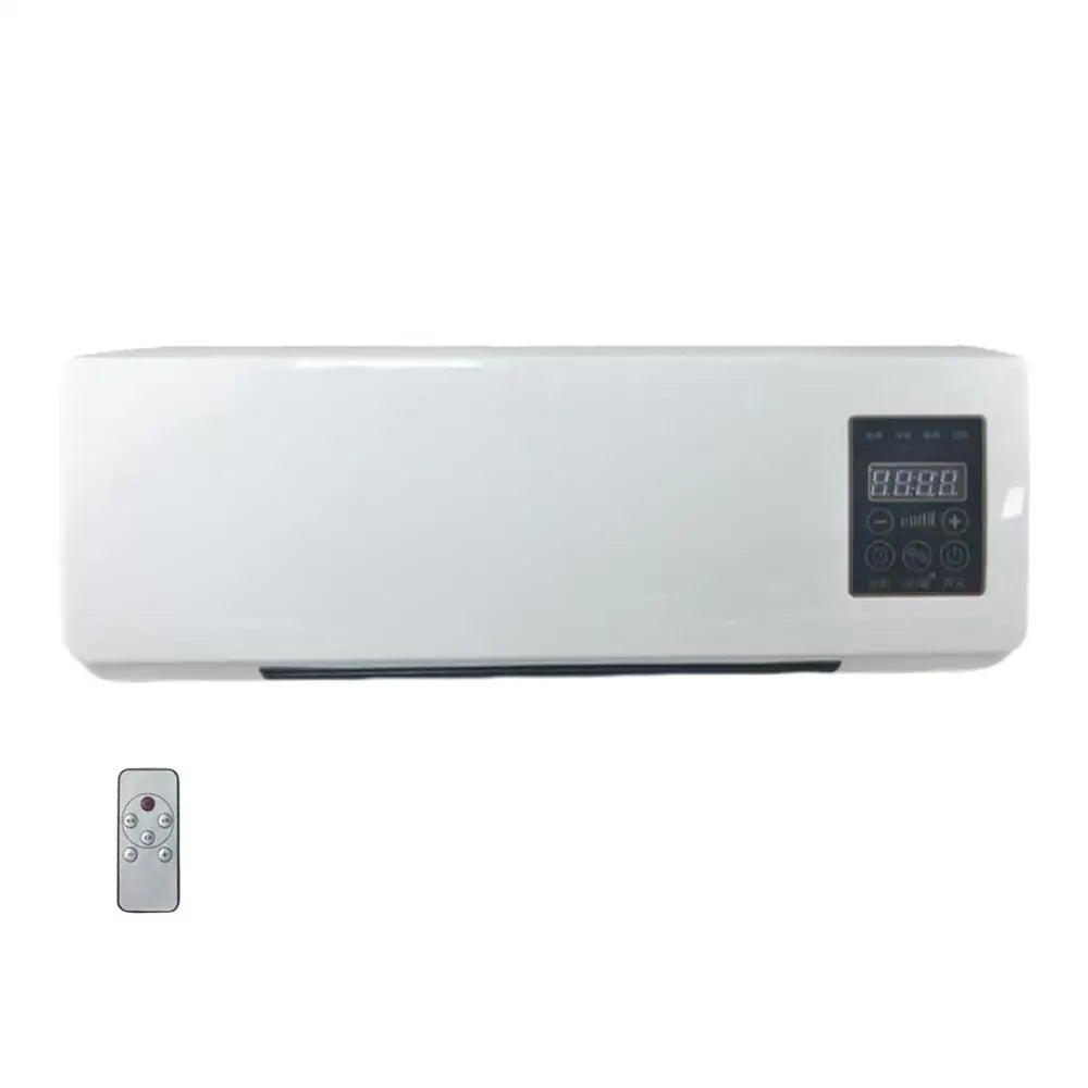 Air Conditioner Fan Wall Mounted Air Heater Remote Control Heating & Cooling Device