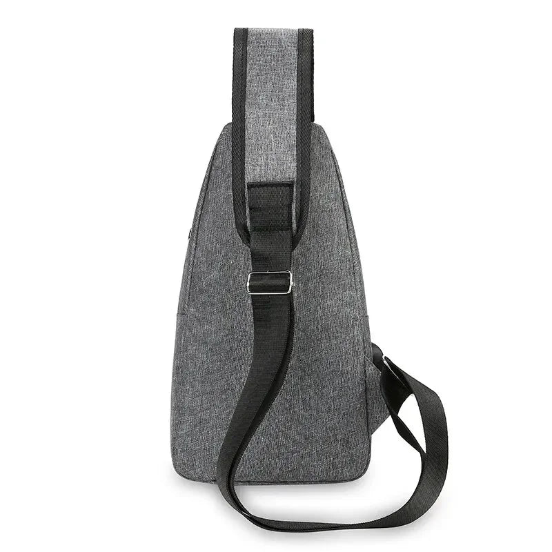 Chest Small Shoulder Bag for Men Leisure Fashion