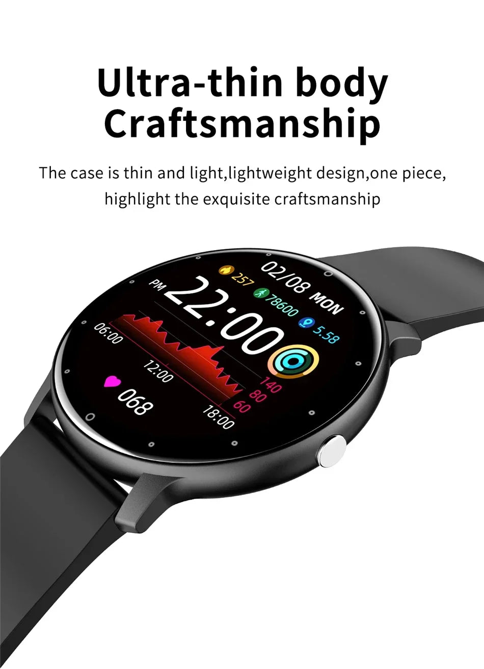 Xiaomi New Smart Watch Men Full Touch Screen Sport Fitness Watch IP67 Waterproof