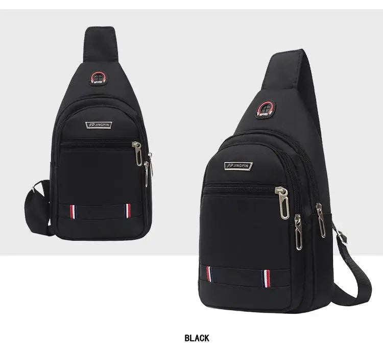 Chest Small Shoulder Bag for Men Leisure Fashion