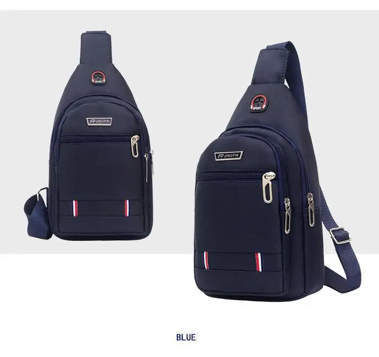 Chest Small Shoulder Bag for Men Leisure Fashion