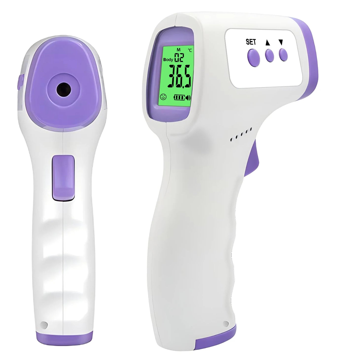 Digital Infrared Thermometer Forehead Body Non-Contact Fever Blood Oxygen
