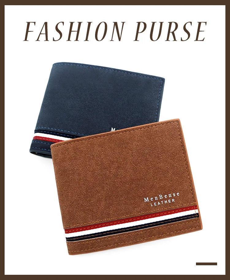 Luxury Men Wallets Zipper Male High Quality Leather Men's Wallet