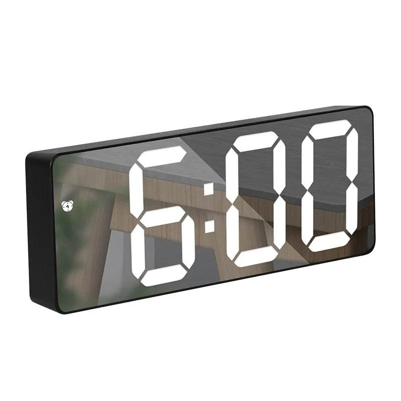 Smart Alarm Clock Screen Mirror Temperature