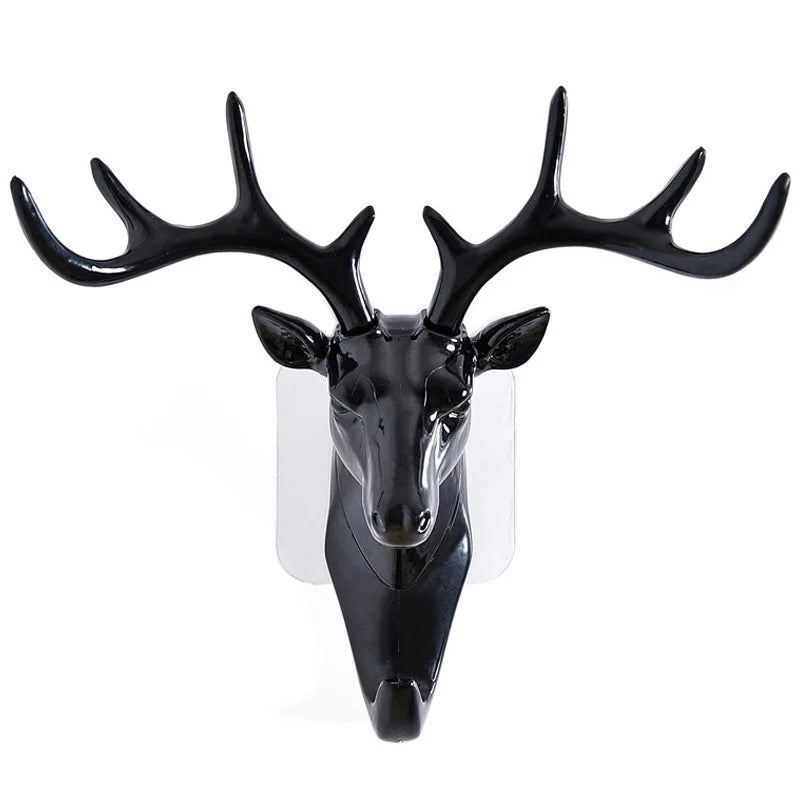 Deer Head Wall Hanging Hook Vintage Key hang