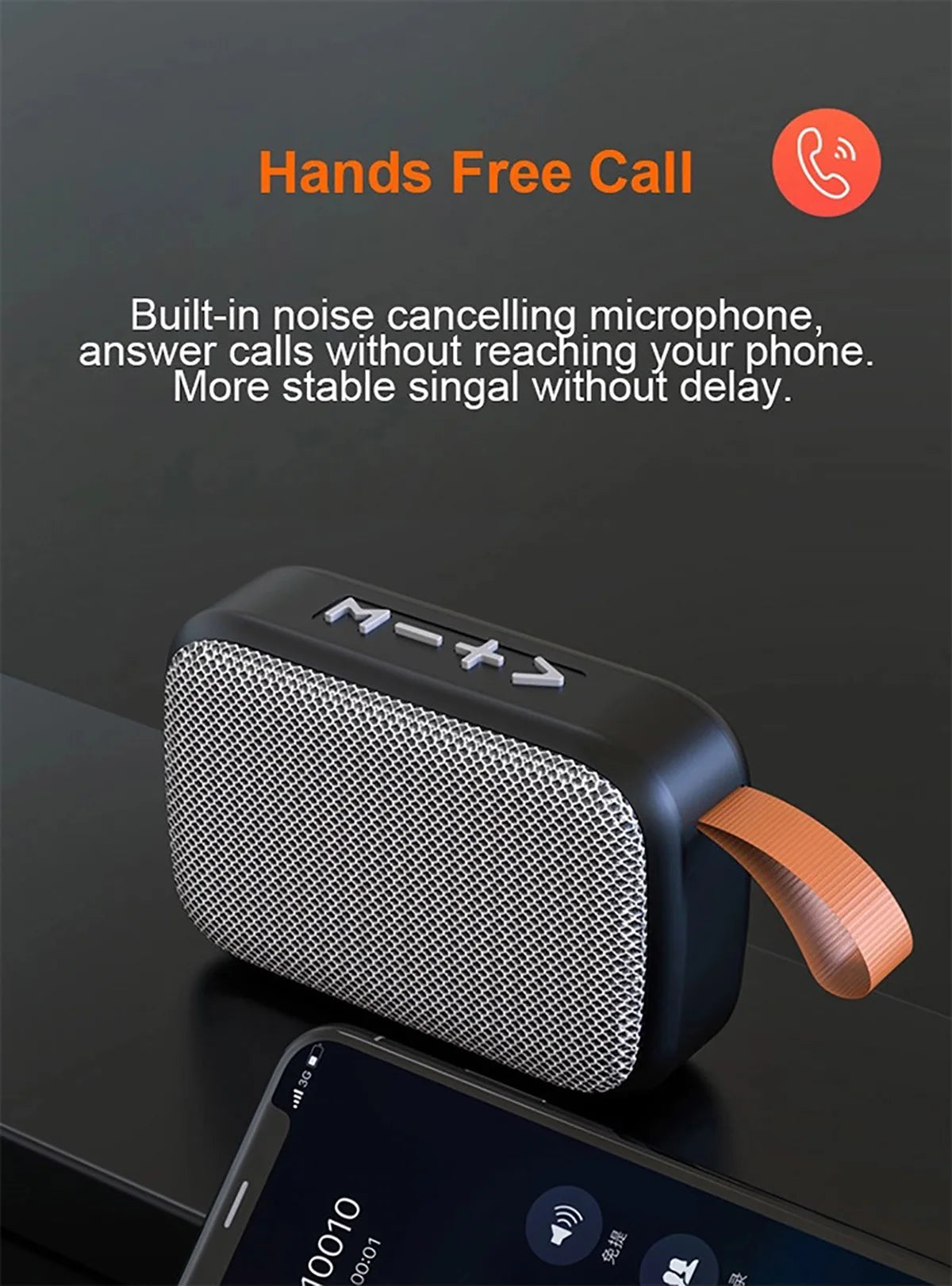Portable Speakers Outdoor Bluetooth 5.0 Mini Oxford Loudspeaker Wireless 1