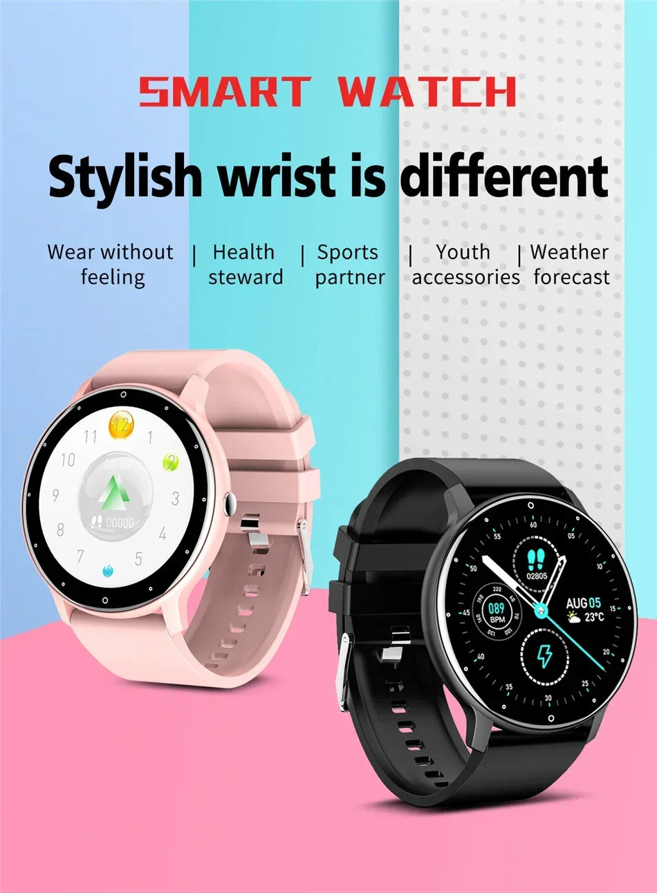 Xiaomi New Smart Watch Men Full Touch Screen Sport Fitness Watch IP67 Waterproof