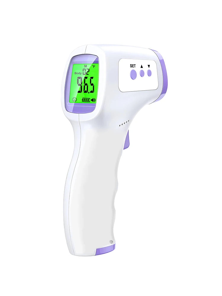 Digital Infrared Thermometer Forehead Body Non-Contact Fever Blood Oxygen