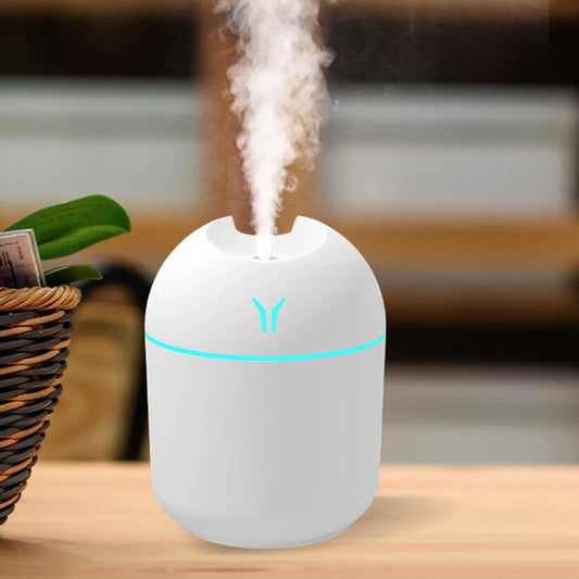 250ML USB Mini Air Humidifier Aroma Essential Oil Diffuser For Home Car Ultrasonic Mute Mist