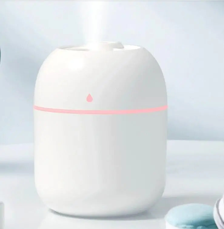 250ML USB Mini Air Humidifier Aroma Essential Oil Diffuser For Home Car Ultrasonic Mute Mist