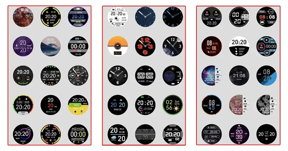 Xiaomi New Smart Watch Men Full Touch Screen Sport Fitness Watch IP67 Waterproof