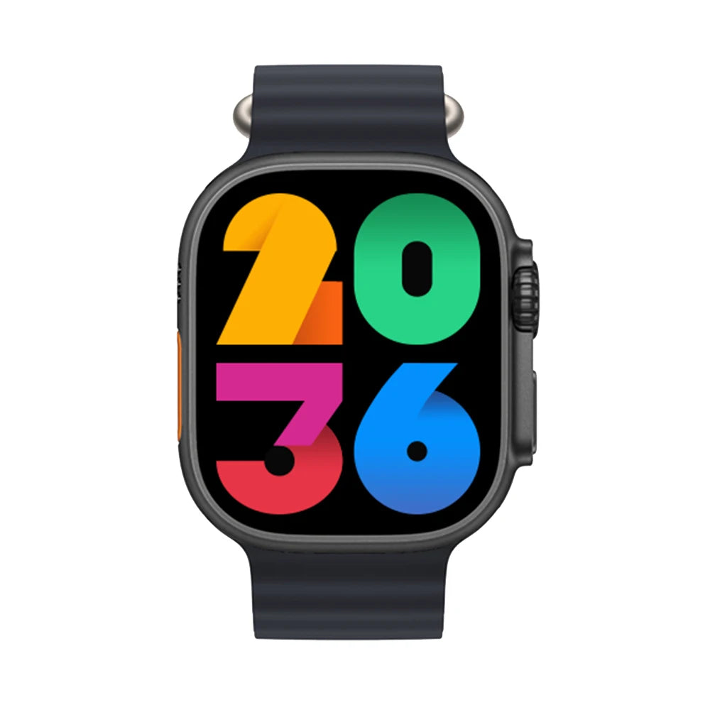T800 Ultra Smart Watch Men 49mm Series 8 AMOLED Screen NFC Apple