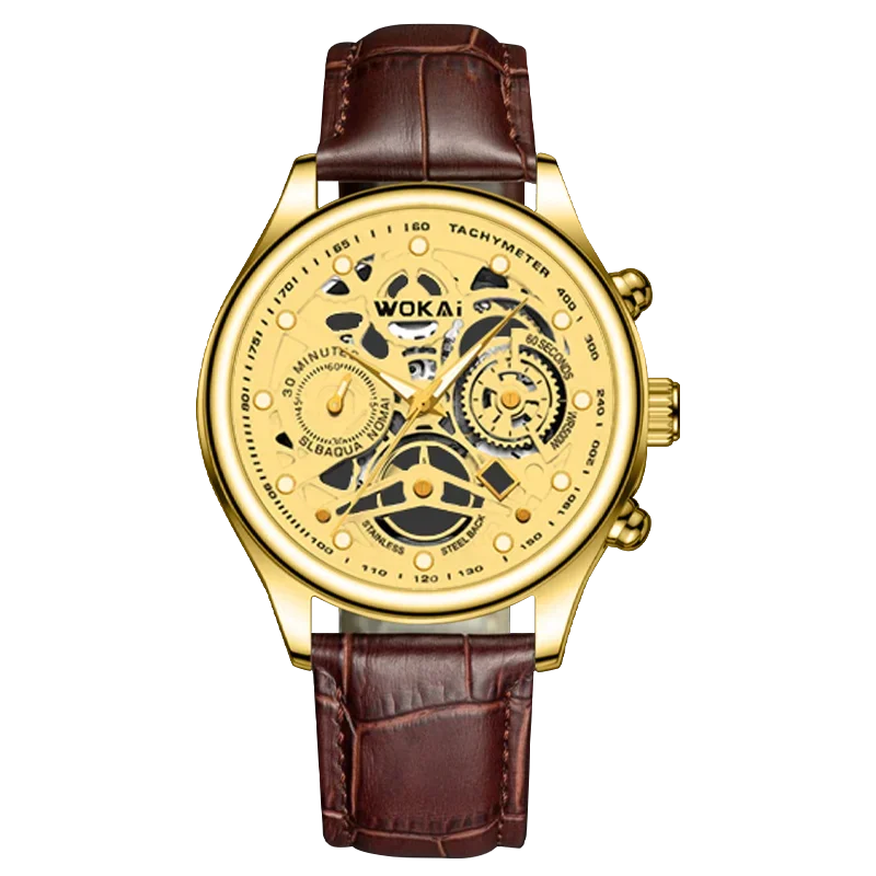 Leather Business Quartz Sports Watchs Business Watchs Quartz Sports Watch Leisure Belt