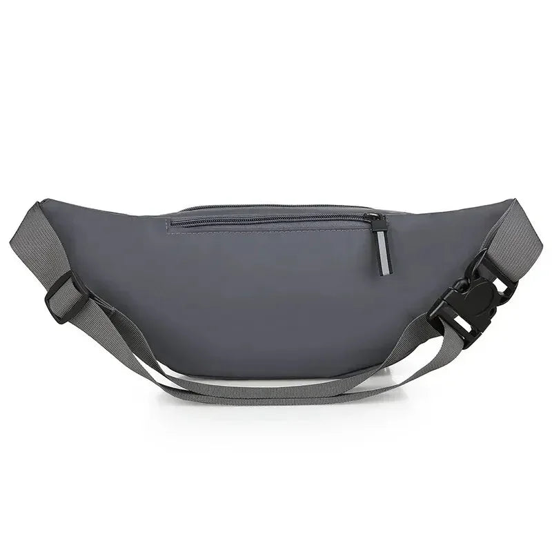 Men Canvas Fit Waistpack Mobile Fanny Waist Packs Men's Sports Outdoor Leisure Running