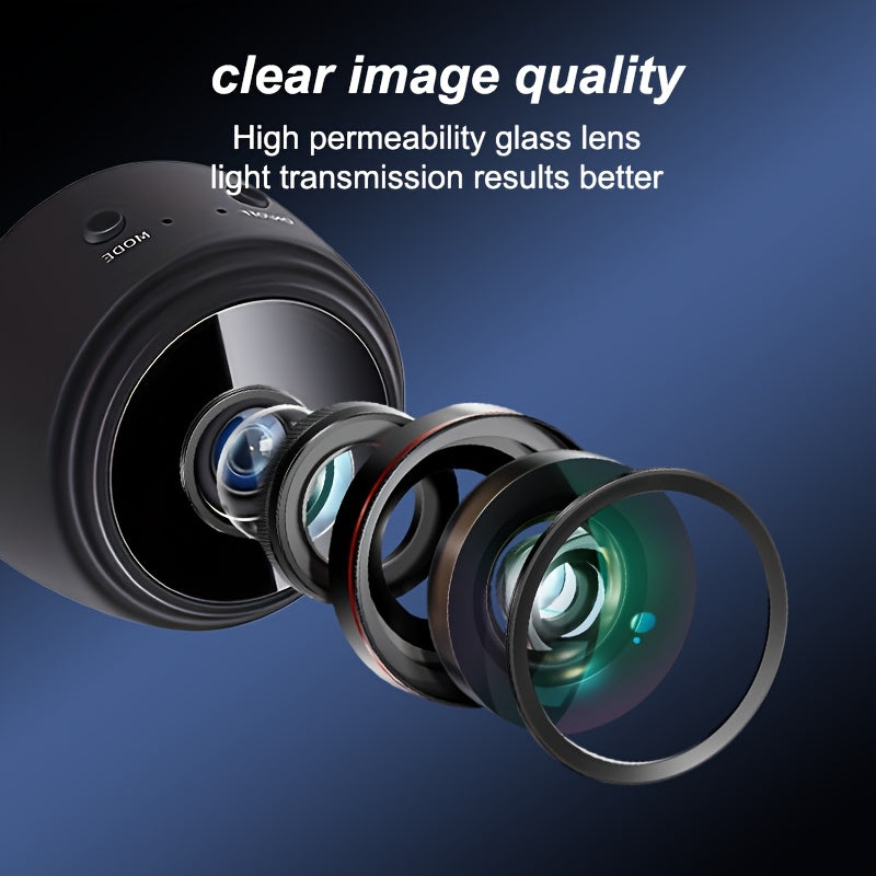 TERUHAL V720 Wireless WiFi Smart Home Security Camera, 480p Video