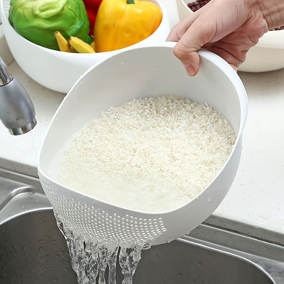 1pc Storage Basket, Modern Food Drain