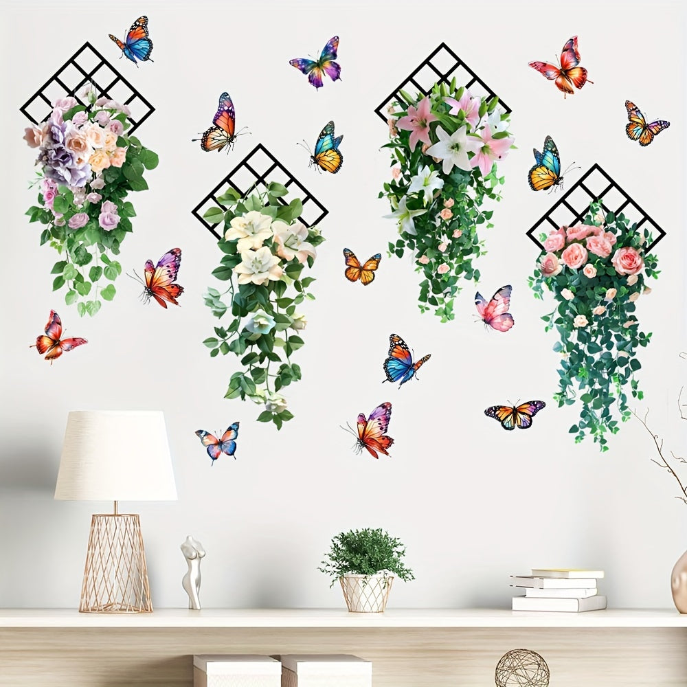 New Butterfly,Wall Sticker removable self-adhesive decorative painting