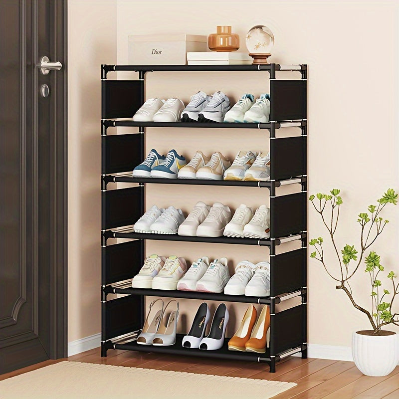 Shoe Rack, Easy Assembly, Stackable & Expandable