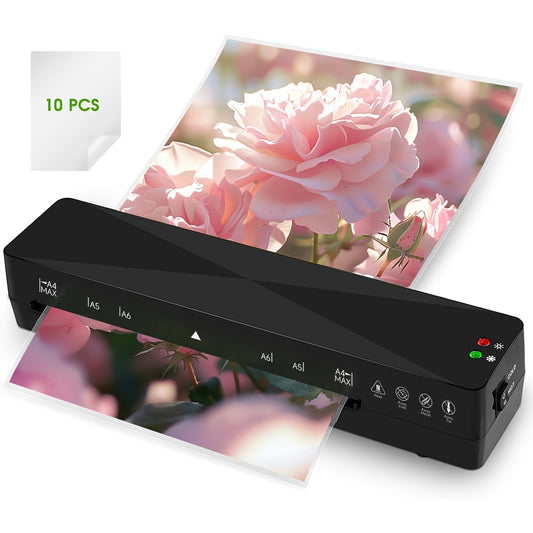 A4 Thermal Laminator Machine forBest Settings Hot and Cold.