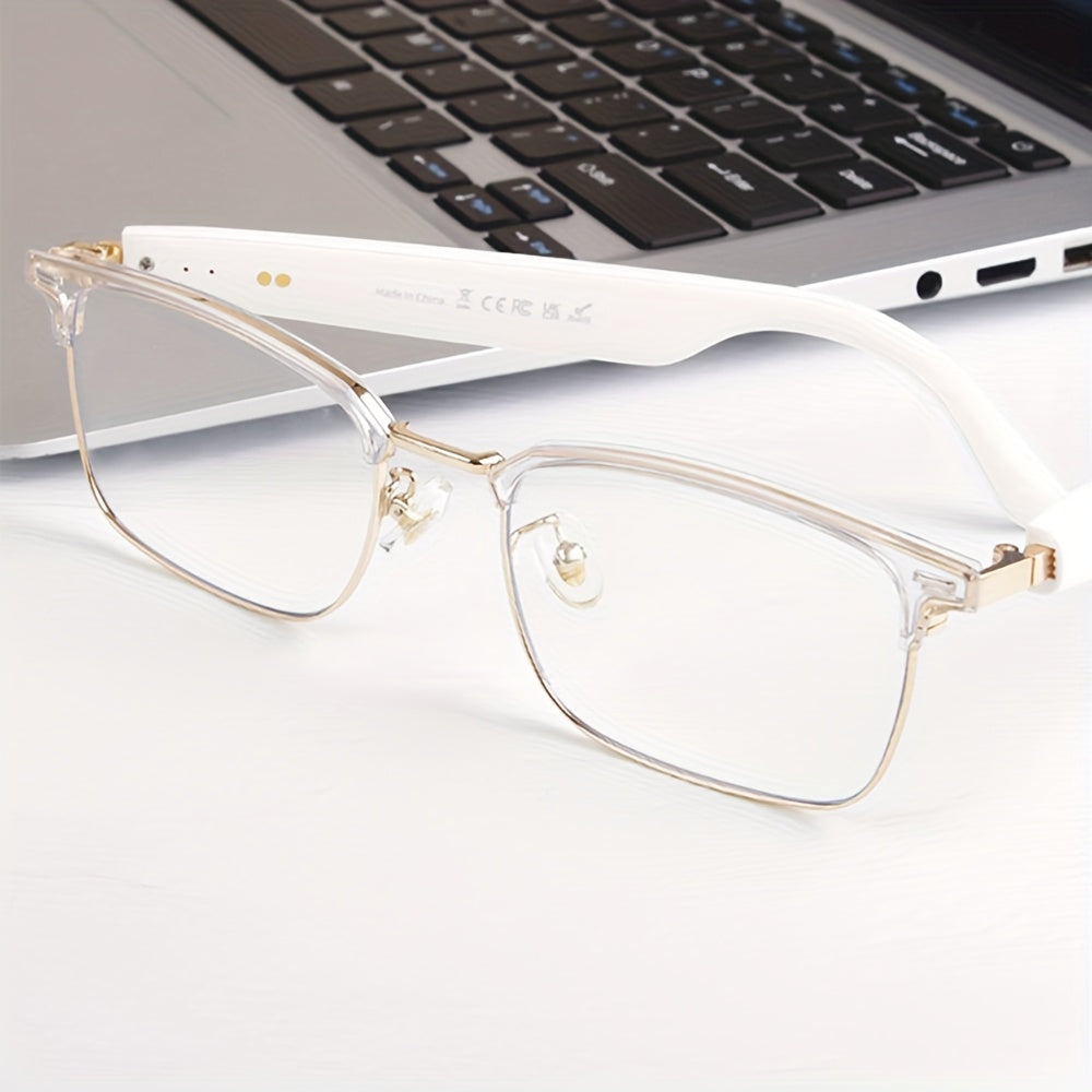 Wireless Smart Glasses for Men & Women, Color Changing,AI Voice Assistant