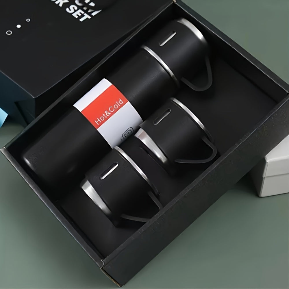 1 Set With cup 3 and Water Bottle,-  Keeps Drinks Hot Or Cold for Hours, Perfect for Outdoor