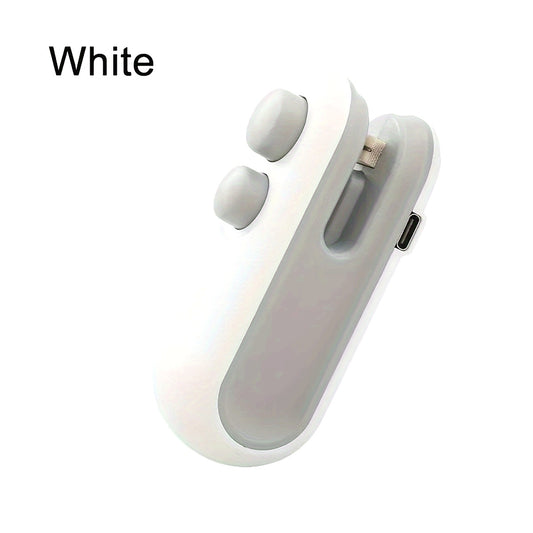 Mini Snack Bag Sealer - USB Rechargeable & Heat Seal for Chips, Cookies