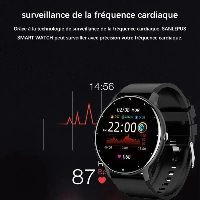 Xiaomi New Smart Watch Men Full Touch Screen Sport Fitness Watch IP67 Waterproof