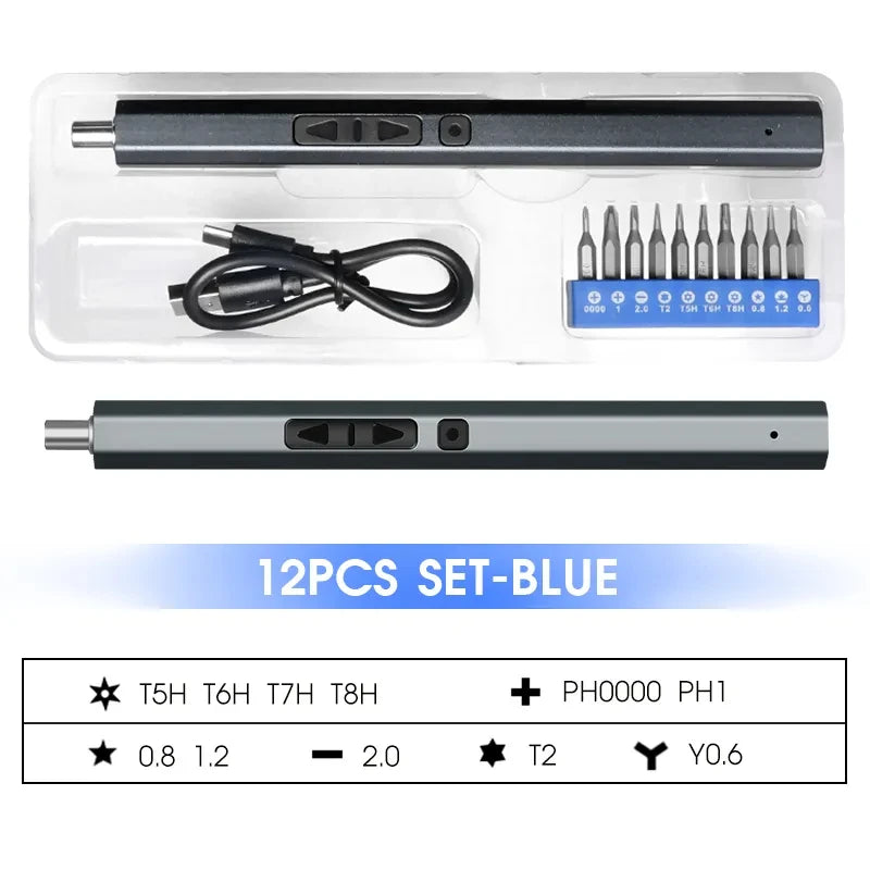 Cordless Electric Screwdriver Set 12/39/50 in 1 Precision Power Tool Magnetic Screw Driver