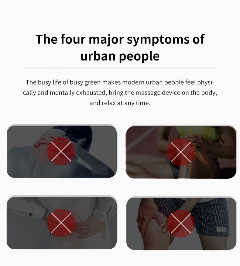 Electric Pulse Neck Massager Cervical Back Muscle Pain Relief Tool Shoulder Leg Body