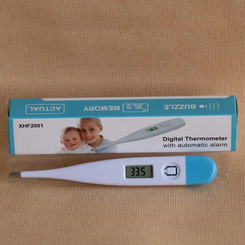 Digital Thermometer Reading Fever Alert Accurate Temperature