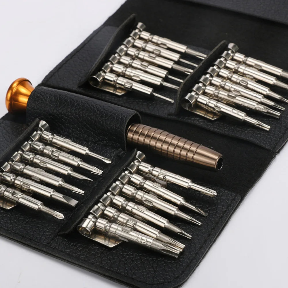 Small Screwdriver Set 25 in 1 Magnetic Screwdriver Bits Torx Precision Bits Repair Tools