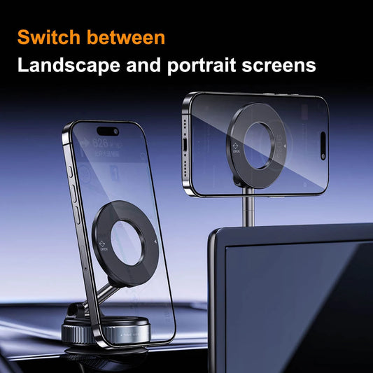 Car phone Mount Magnetic Holder Foldable Strong Suction Stand