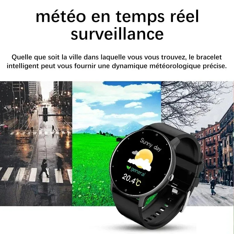Xiaomi New Smart Watch Men Full Touch Screen Sport Fitness Watch IP67 Waterproof