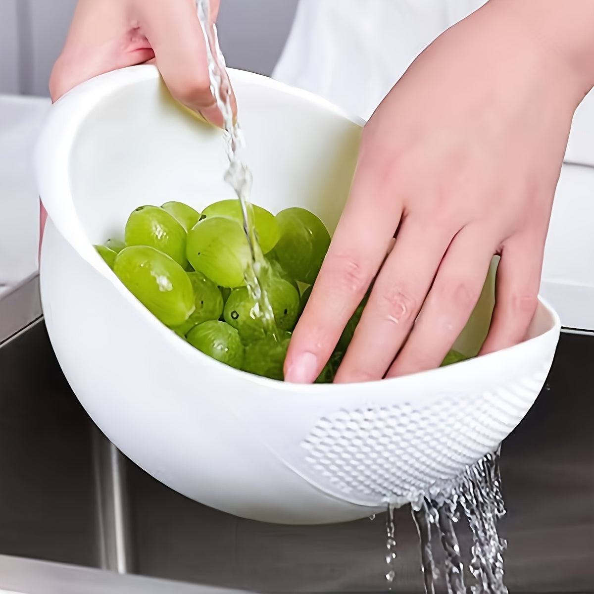 1pc Storage Basket, Modern Food Drain
