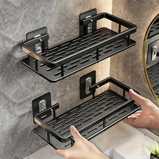 Wall-Mounted Soap Rack - No-Drill Adhesive Mount